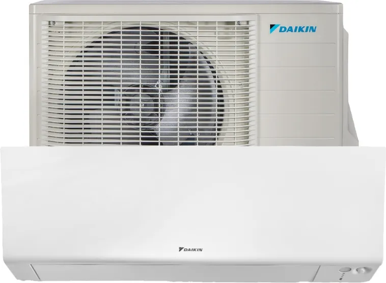 Õhksoojuspump Daikin Perfera välis- ja siseosa