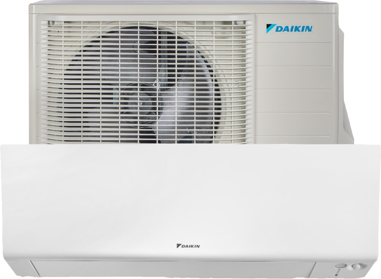 Õhksoojuspump Daikin Perfera välis- ja siseosa