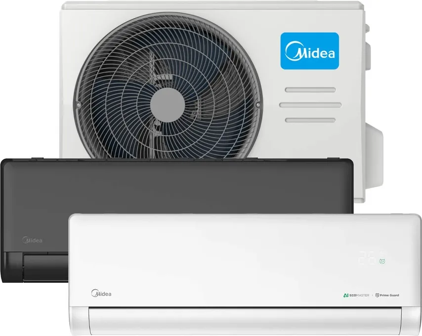 Õhksoojuspump Midea Solstice EZ välis- ja siseosa